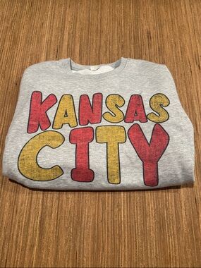 Kansas City KC Chiefs Themed Crewneck